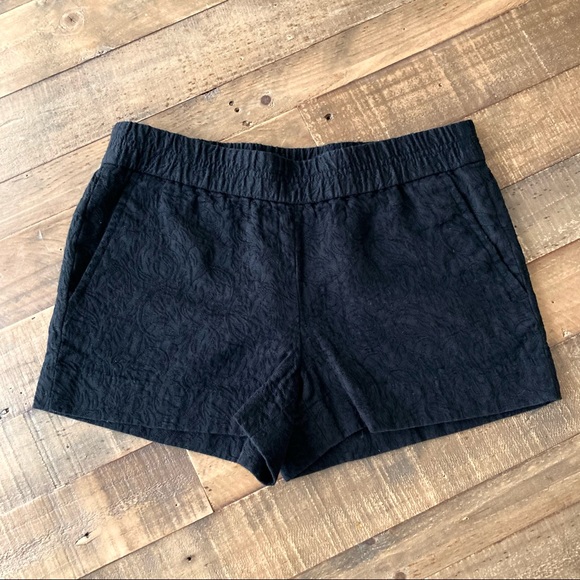 J.Crew Size 4 Black Boardwalk Pull On Shorts - Picture 8 of 13